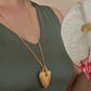 Maxi Onda Heart Necklace